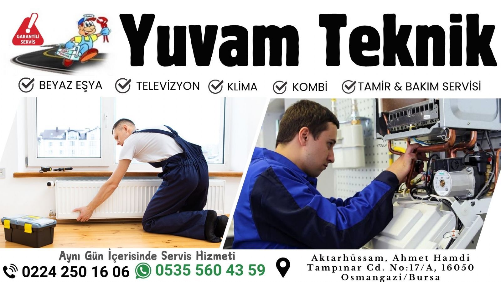 Osmangazi Kombi Bakımı ve Petek Temizleme